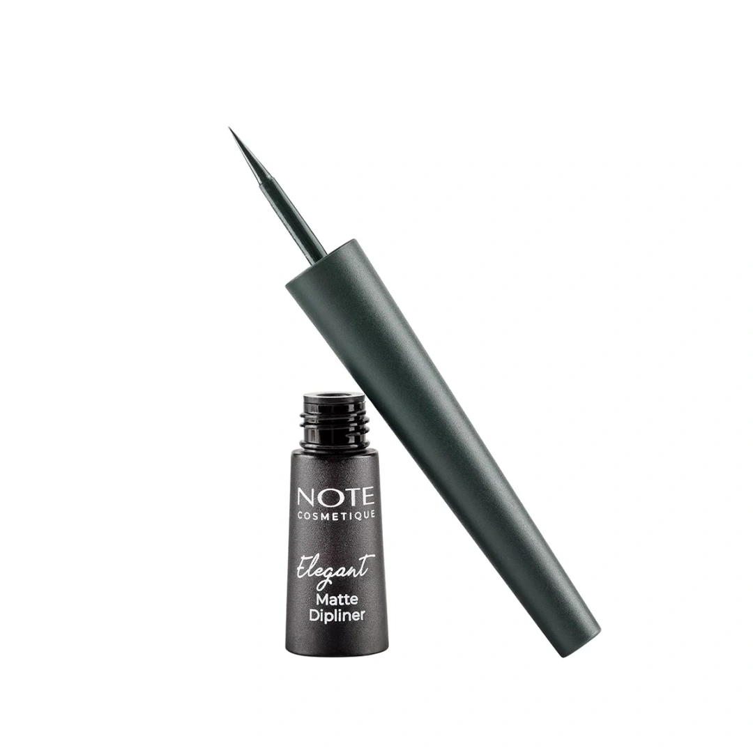 NOTE подводка д/глаз цветная матовая зеленый